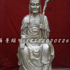 十八羅漢銅雕，鑄銅十八羅漢雕塑