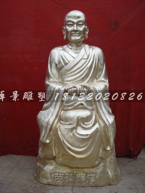十八羅漢銅雕，鑄銅十八羅漢雕塑 (8)