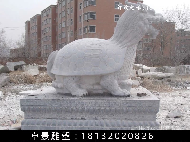 龍龜石雕,漢白玉龍龜?shù)袼? />
<div id=