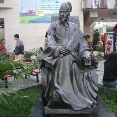 諸葛亮銅雕，歷史名人銅雕