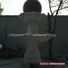 風(fēng)水球石雕，兩層風(fēng)水球雕塑