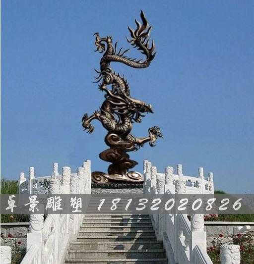 銅雕龍，鑄銅龍銅雕