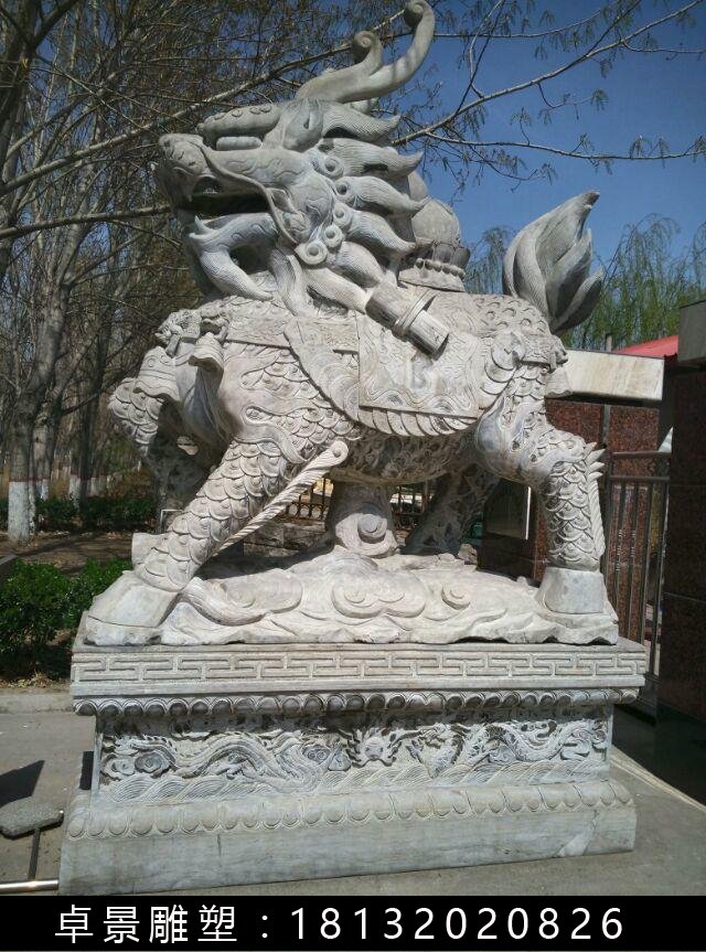 麒麟石雕,仿古麒麟石雕 (2)