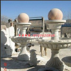 風(fēng)水球噴泉，石雕噴泉雕塑