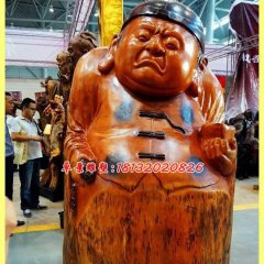 玻璃鋼財主雕塑，玻璃鋼人物雕塑