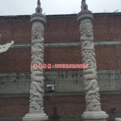 龍柱石雕，華表石雕，廣場柱子雕塑