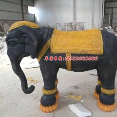 玻璃鋼大象雕塑，玻璃鋼動物雕塑