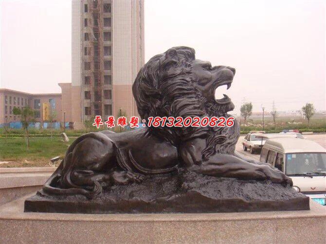 銅獅子，西洋獅子銅雕