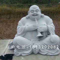 彌勒佛石雕，大理石彌勒佛雕塑