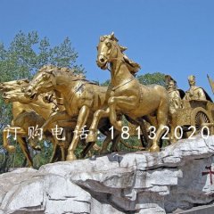 銅馬雕塑，鑄造銅馬，馬雕塑