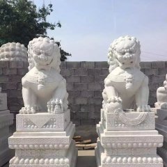 石獅子，石雕動(dòng)物