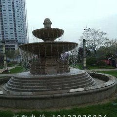 噴泉石雕，小區(qū)歐式石噴泉