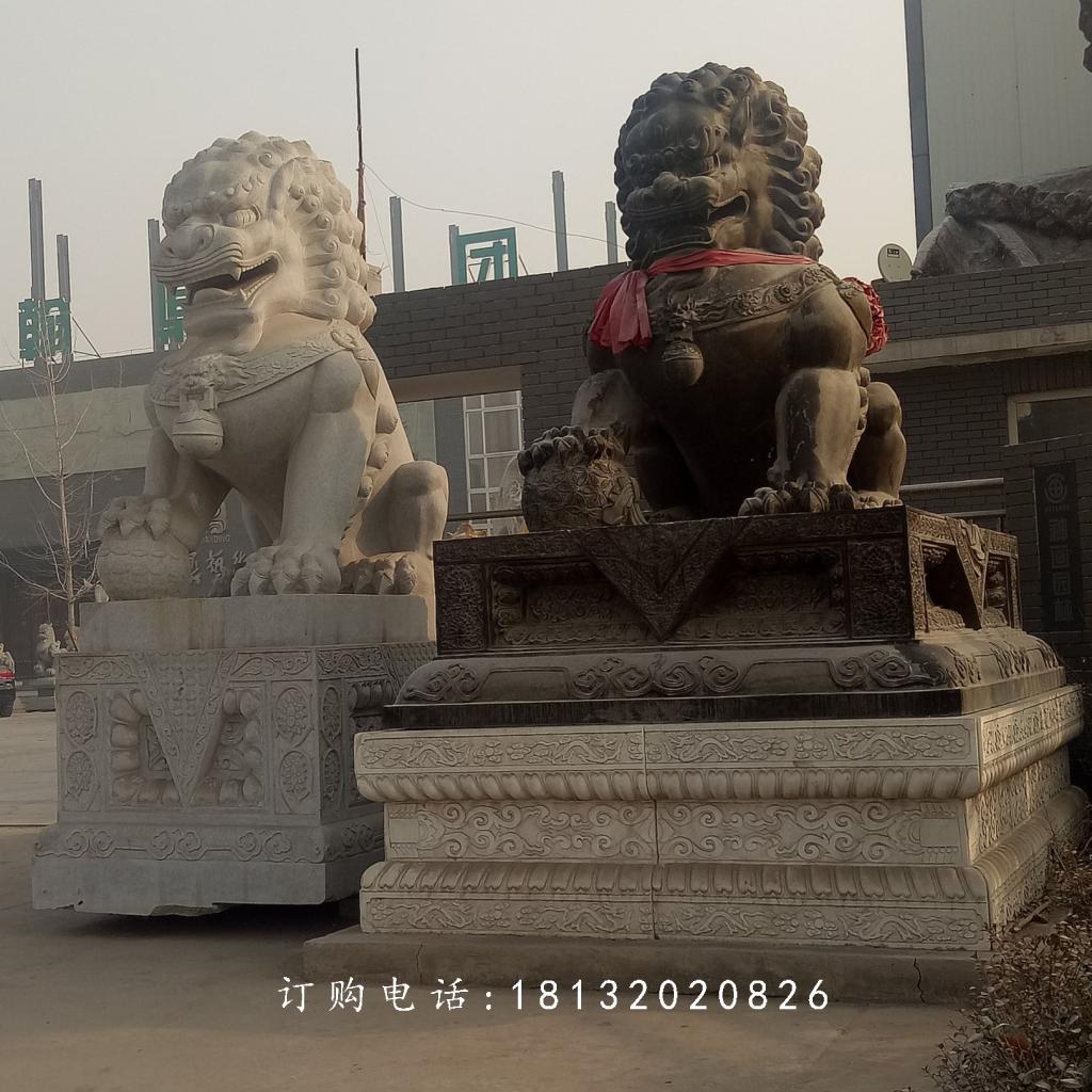 北京獅石雕,大理石獅子雕塑