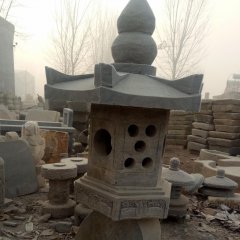 青石宮燈，仿古石燈
