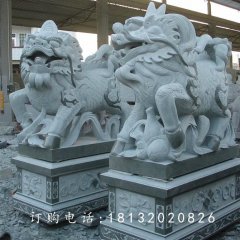 青石貔貅，石雕神獸
