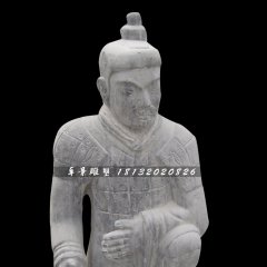 兵馬俑石雕，仿古兵馬俑雕塑