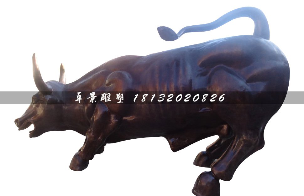 華爾街銅牛，廣場(chǎng)動(dòng)物銅雕 (2)
