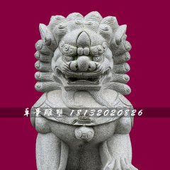 北京獅石雕，大理石獅子