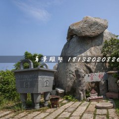 四腳銅鼎，仿古銅鼎雕塑