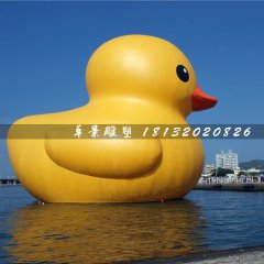 大黃鴨雕塑，玻璃鋼卡通雕塑