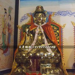 送子娘娘銅雕，寺廟神仙銅雕