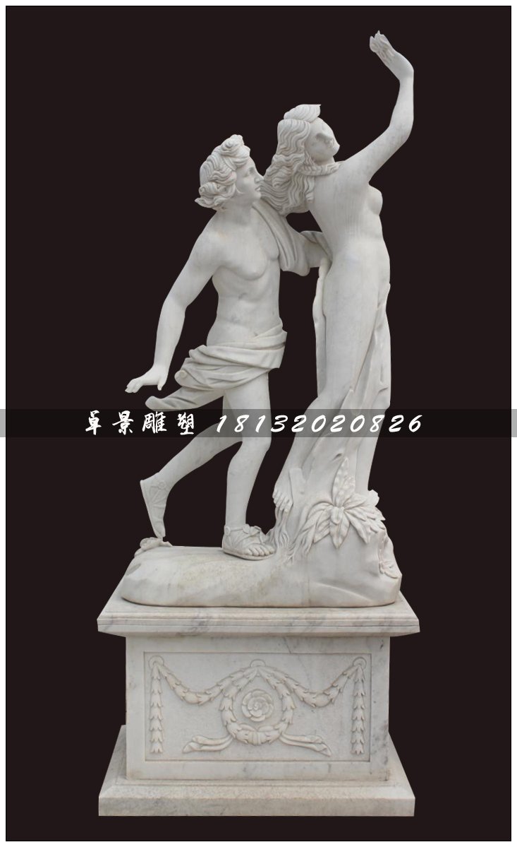 西洋人物石雕,漢白玉人物雕塑