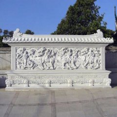石雕影壁，廣場照壁石雕