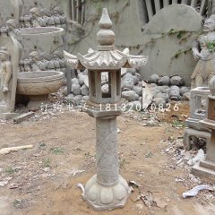 石燈，仿古石燈，園林景觀雕塑