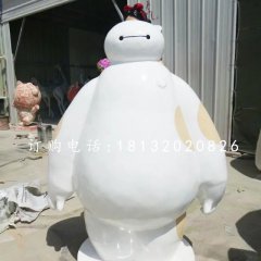 玻璃鋼大白雕塑，電影角色雕塑