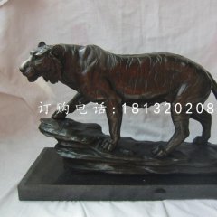 銅雕老虎，動物銅雕