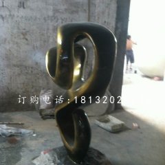 抽象雕塑，公園景觀銅雕