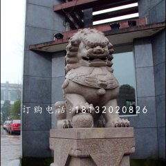 北京獅，廣場(chǎng)石獅子