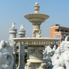 歐式噴泉石雕，廣場(chǎng)景觀雕塑