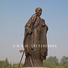 玄奘銅雕，唐朝和尚銅雕