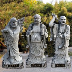 大理石十八羅漢，佛像石雕