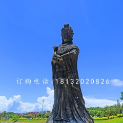 媽祖銅雕，廣場(chǎng)神仙銅雕