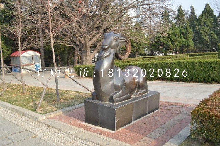 十二生肖動(dòng)物銅雕 公園景觀銅雕 (2)