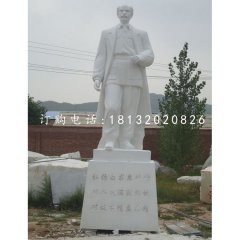 白求恩石雕，漢白玉醫(yī)院人物石雕