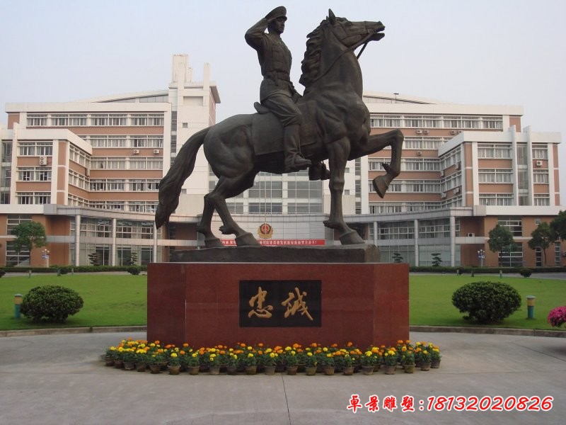 騎兵銅雕,廣場景觀銅雕