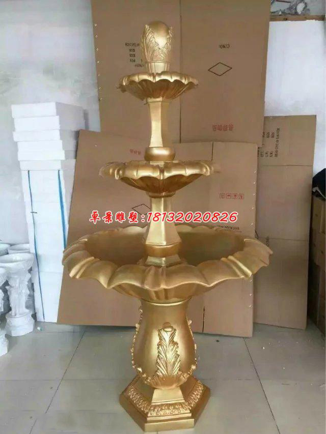 玻璃鋼噴泉雕塑,玻璃鋼噴水盆雕塑