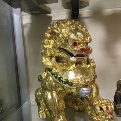玻璃鋼北京獅雕塑，玻璃鋼噴漆雕塑