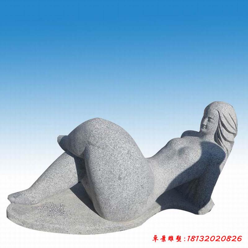 公園抽象人物石雕