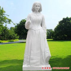 西方醫(yī)學(xué)名人南丁格爾石雕
