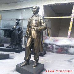 醫(yī)院立式白求恩銅雕像