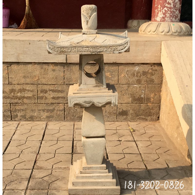 仿古燈石雕,公園石燈 (3)