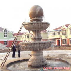 石雕缽式噴泉