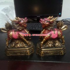 辦公室 銅麒麟