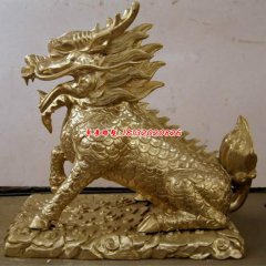 門(mén)口純銅麒麟
