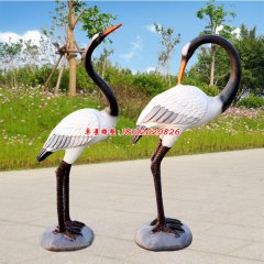 玻璃鋼雕塑仙鶴