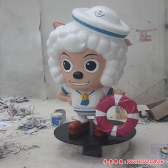 玻璃鋼喜羊羊